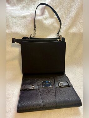 Miche Classic Bag in Black With Monogrammed Buckle Shell